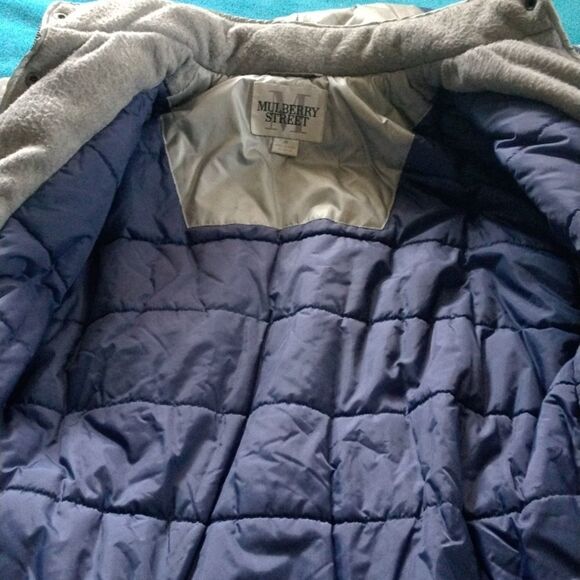 MULBERRY STREET puffer hooded jacket size M - Picture 4 of 10